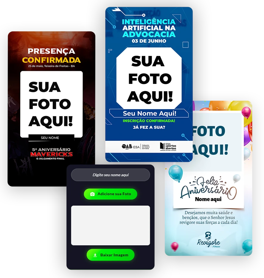 Exemplo de moldura personalizada